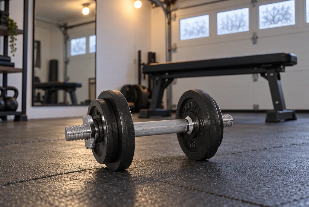 testx.se testar Tunturi Dumbbell Set 20 kg gjutjärn: bästa för 30 mm-skivor i vardagsmiljö