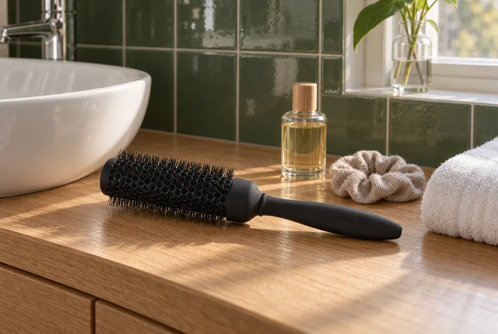 testx.se testar Björn Axén Blowout Long Barrel Brush 43 mm: bästa rundborsten för föning i vardagsmiljö