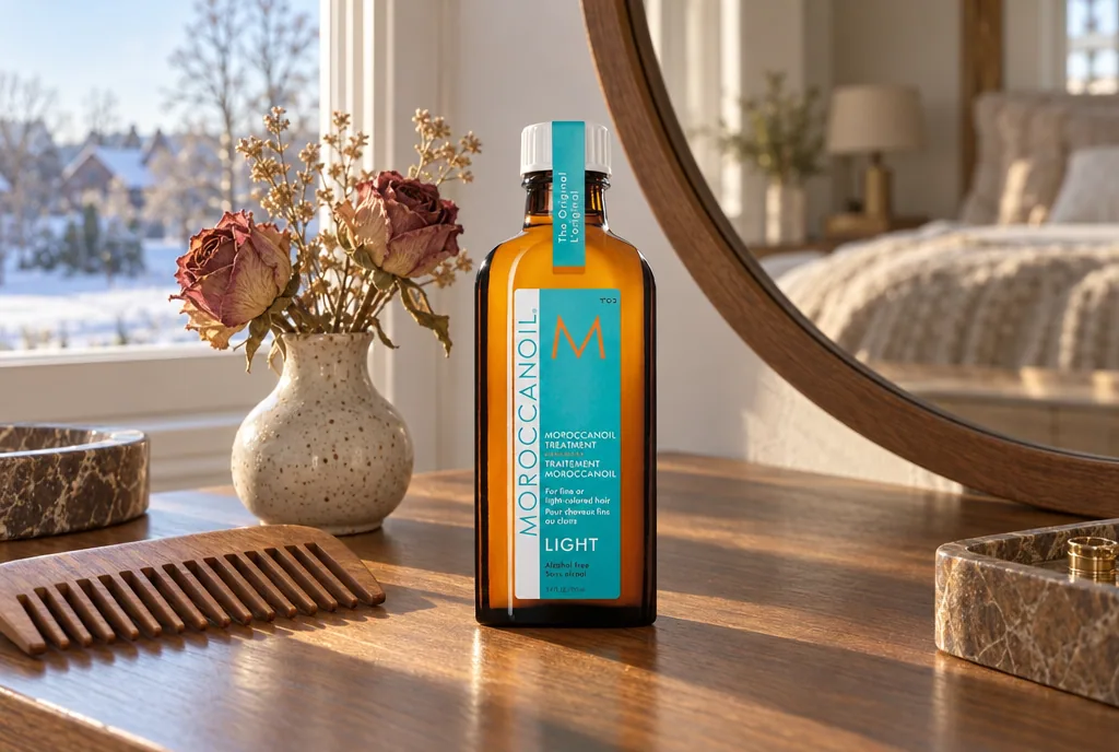 testx.se testar Moroccanoil Treatment Light: bästa för fint och ljust hår i vardagsmiljö