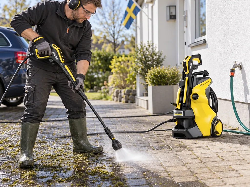 Användning högtryckstvätt: Kärcher K5 Power Control i vardagen