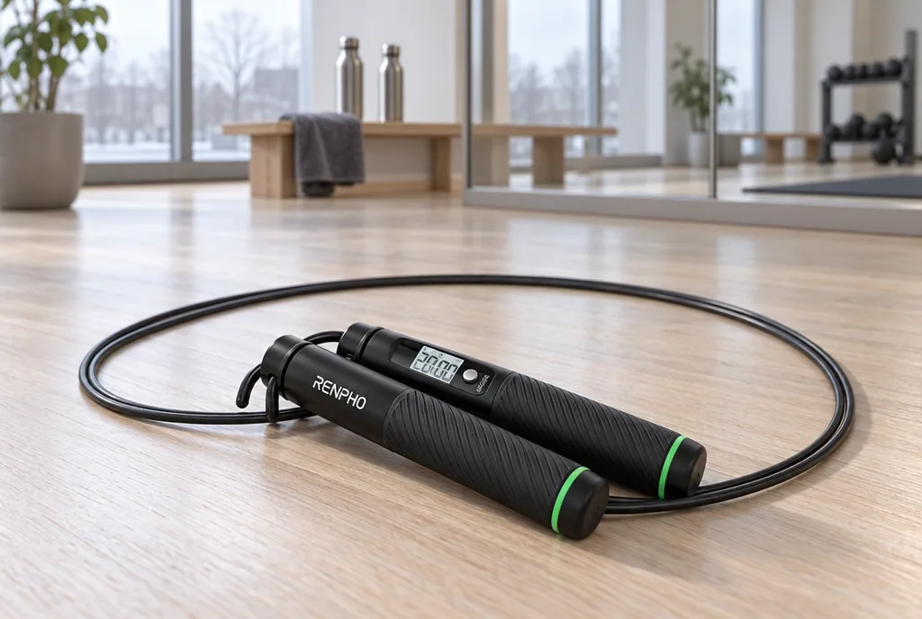 testx.se testar Renpho Smart Jump Rope: bästa smarta hopprep i vardagsmiljö