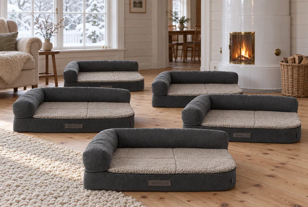 testx.se testar Trixie Vital Bendson soffa 80 × 60 cm: bästa ortopediska bädden i vardagsmiljö