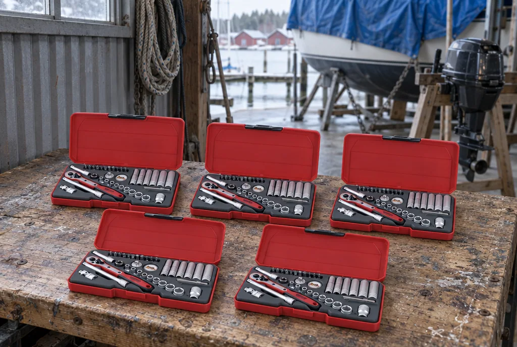 testx.se testar Teng Tools T1436: bästa 1/4-tumssats med djupa hylsor i vardagsmiljö