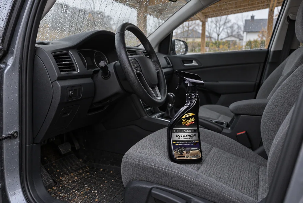 testx.se testar Meguiar's Ultimate Interior Detailer: bästa snabbrengöring med uv-skydd i vardagsmiljö