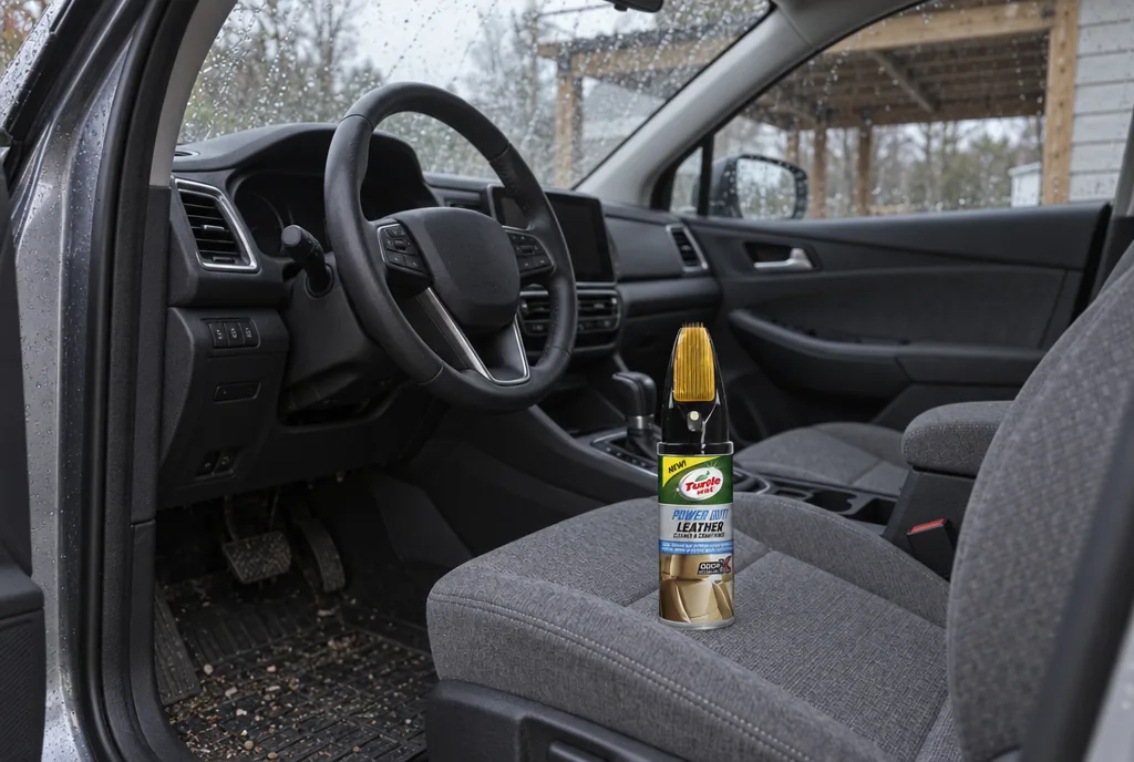testx.se testar Turtle Wax Power Out Leather: bästa för lädersäten i vardagsmiljö
