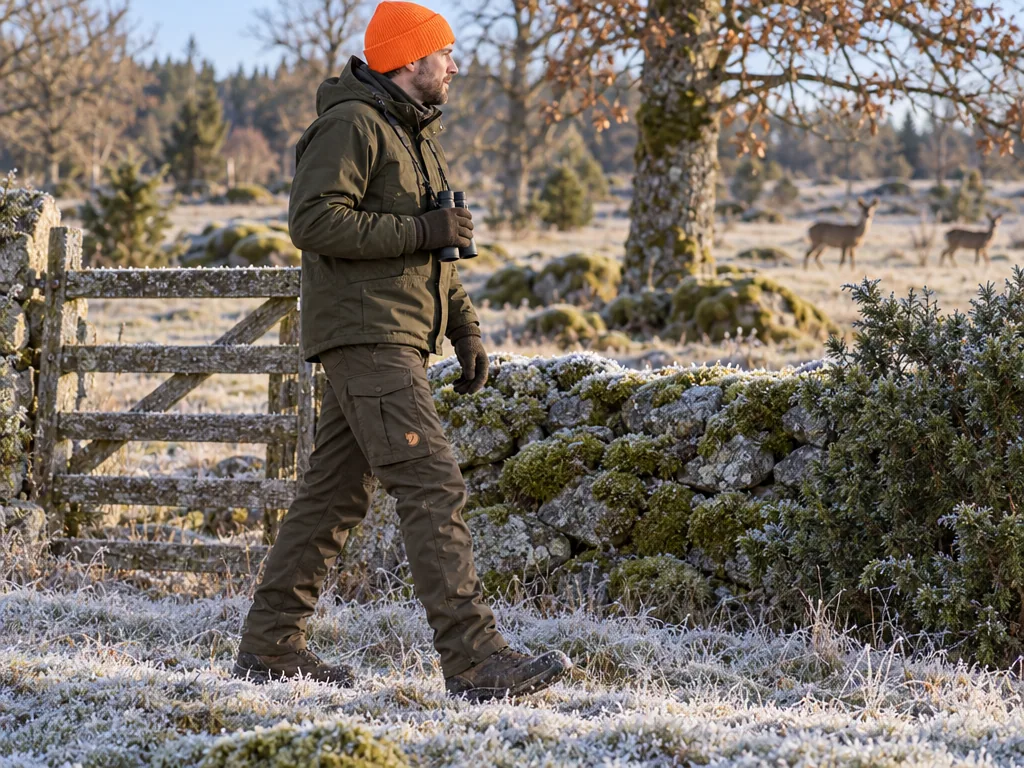 Användning jaktbyxa herr: Fjällräven Barents Pro Hunting i vardagen