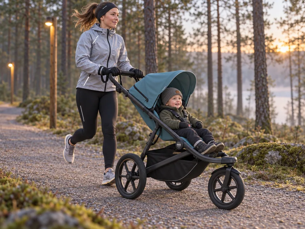 Användning joggingvagn: Thule Urban Glide 3 i vardagen