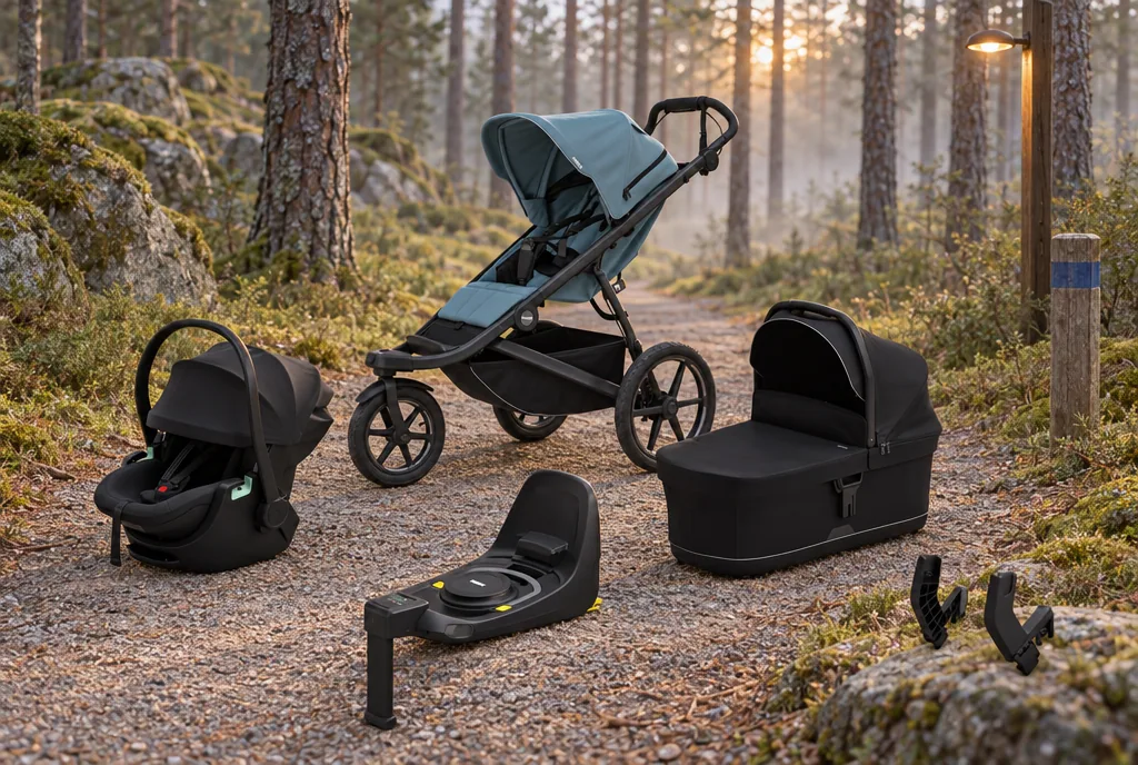 testx.se testar Thule Urban Glide 3: joggingvagn bäst i test i vardagsmiljö