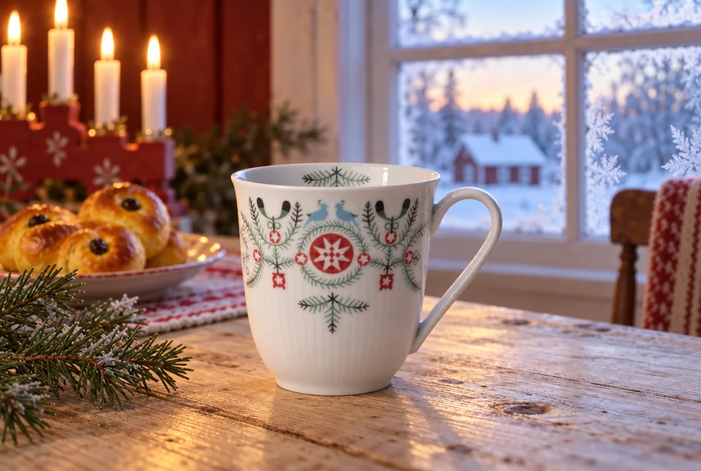 testx.se testar Rörstrand Swedish Grace Winter mugg 30 cl: julmugg bäst i test i vardagsmiljö