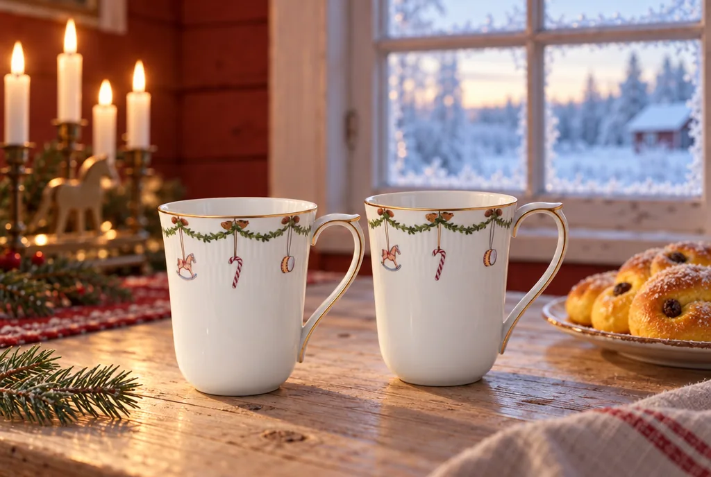 testx.se testar Royal Copenhagen Star Fluted Christmas mugg 2-pack: bästa premiumvalet i vardagsmiljö
