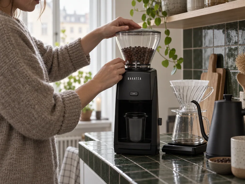 Användning kaffekvarn: Baratza Encore ESP i vardagen