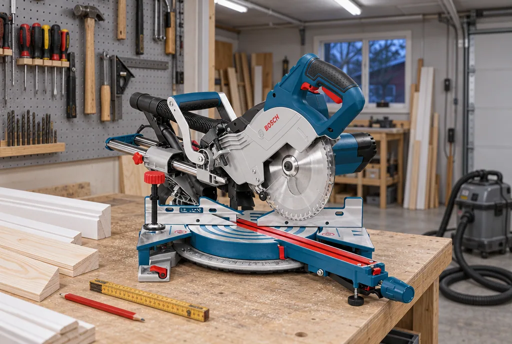 testx.se testar Bosch GCM 8 SJL Professional: kap- och gersåg bäst i test i vardagsmiljö