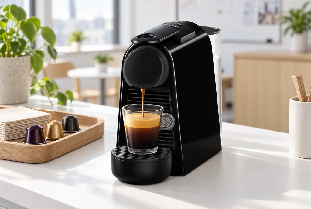 testx.se testar De'Longhi Essenza Mini EN85.B: bästa kompakta i vardagsmiljö