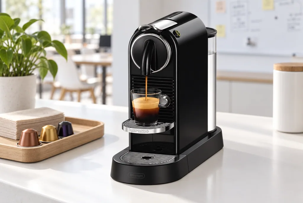 testx.se testar De'Longhi Nespresso Citiz EN167.B: kapselmaskin bäst i test i vardagsmiljö