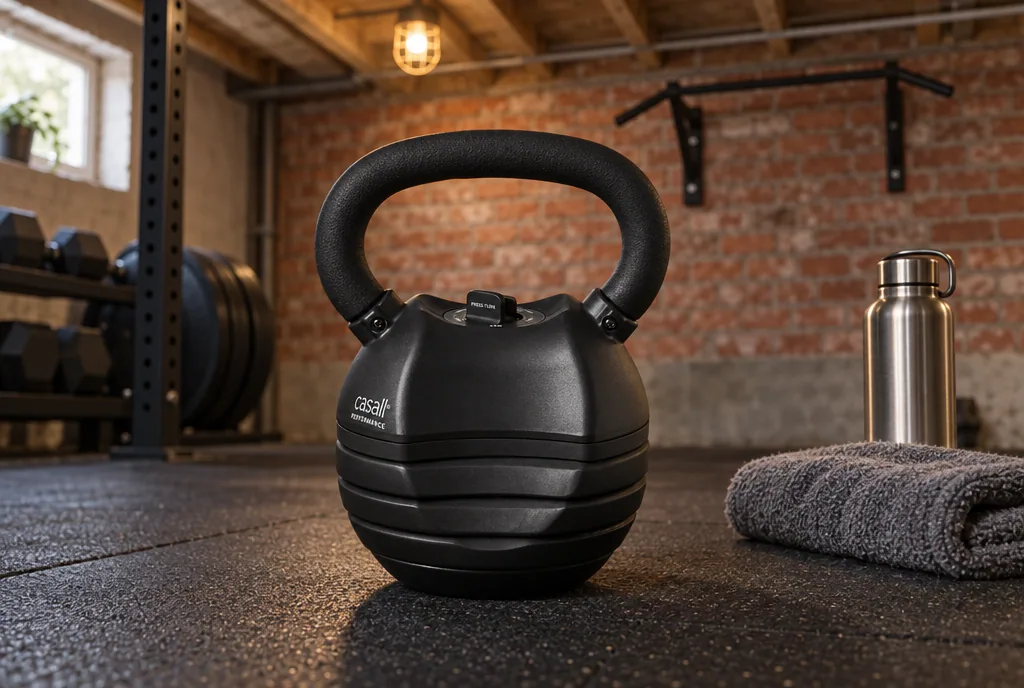 testx.se testar Casall PRF Adjustable Kettlebell 5–14 kg: bästa premiumvalet i vardagsmiljö