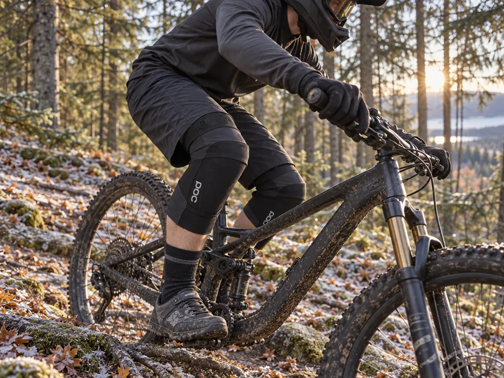 Användning knäskydd: POC Oseus VPD cykelknäskydd i vardagen