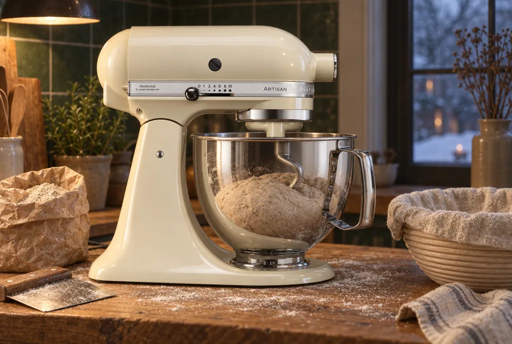 testx.se testar KitchenAid Artisan 5KSM125EAC: köksassistent bäst i test i vardagsmiljö