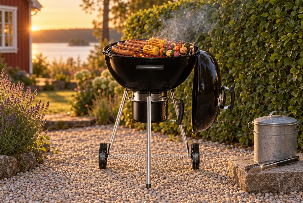 testx.se testar Mustang Gourmet 57: bästa klotgrill under 2 000 kr i vardagsmiljö