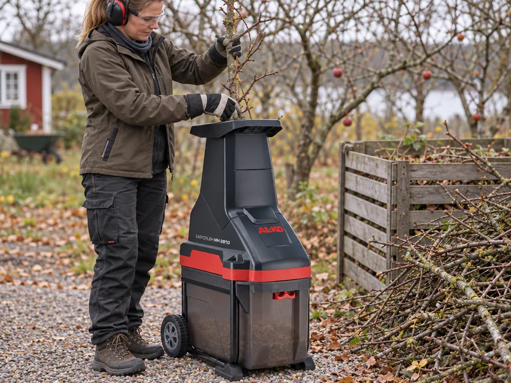 Användning kompostkvarn: AL-KO Easy Crush MH 2810 i vardagen