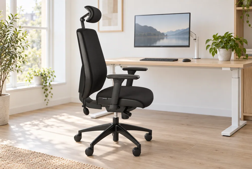 testx.se testar Sun-Flex Officechair HB: kontorsstol bäst i test i vardagsmiljö
