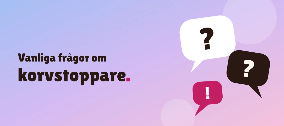 Vanliga frågor om korvstoppare