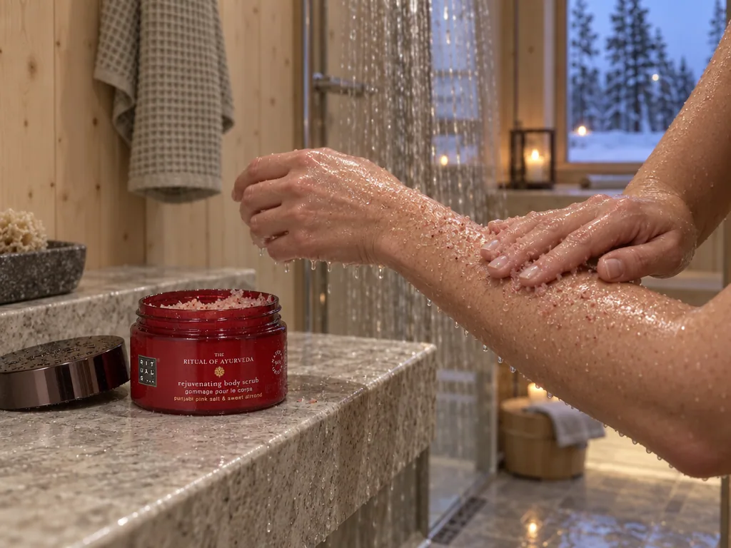Användning kroppsskrubb: Rituals The Ritual of Ayurveda Body Scrub i vardagen