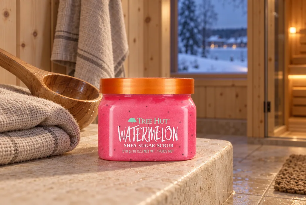 testx.se testar Tree Hut Shea Sugar Scrub Watermelon: bästa billiga i vardagsmiljö