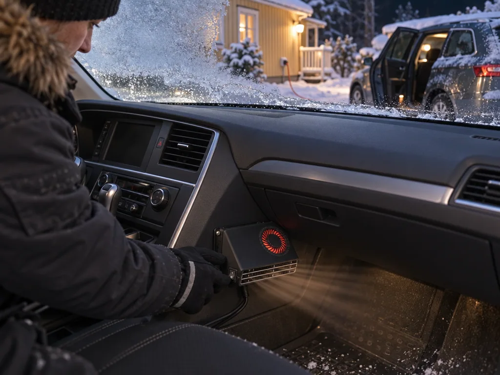 Användning kupévärmare: DEFA Termini II 1700 i vardagen