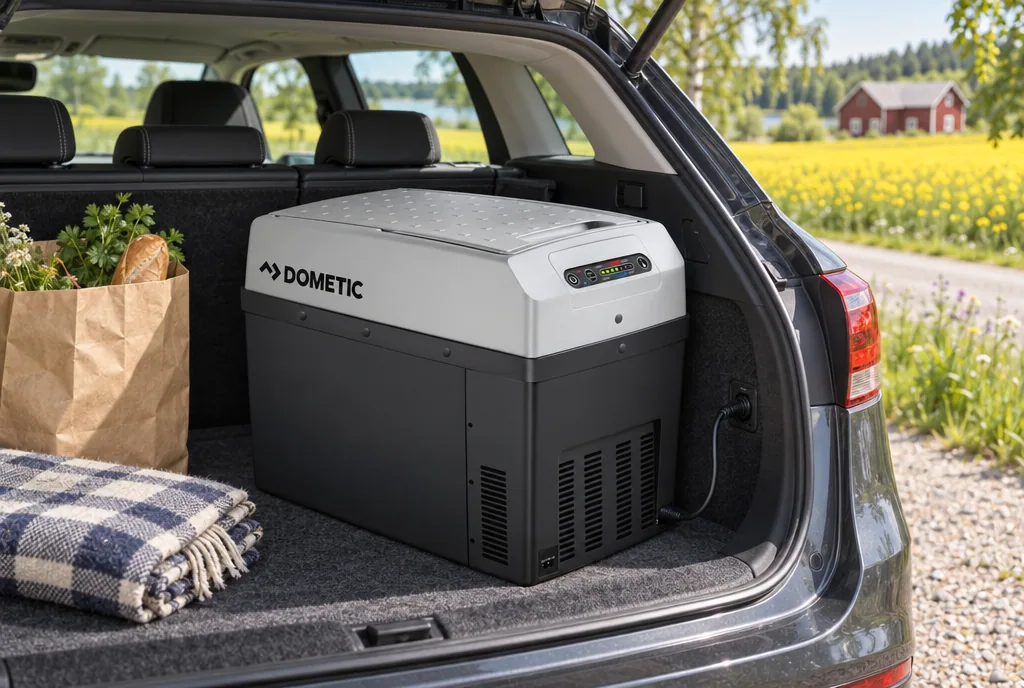 testx.se testar Dometic TropiCool TCX 21: bästa termoelektriska kylboxen i vardagsmiljö
