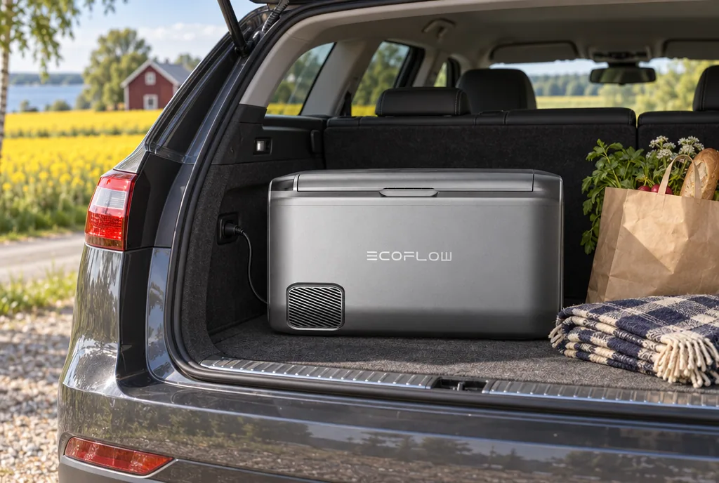 testx.se testar Ecoflow Glacier Classic 35L: bästa premiumvalet i vardagsmiljö