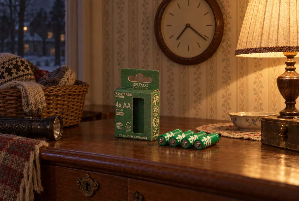 testx.se testar Deltaco AA 2500 mAh 4-pack: bästa billiga i vardagsmiljö
