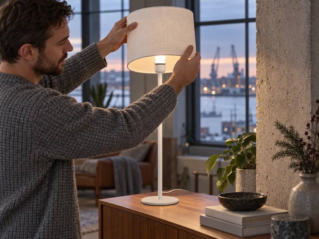 Användning lampfot: PR Home Base 45 cm i vardagen
