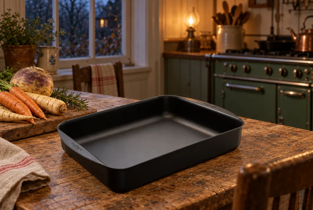testx.se testar Scanpan Classic 34 x 22 cm: bästa för små hushåll i vardagsmiljö