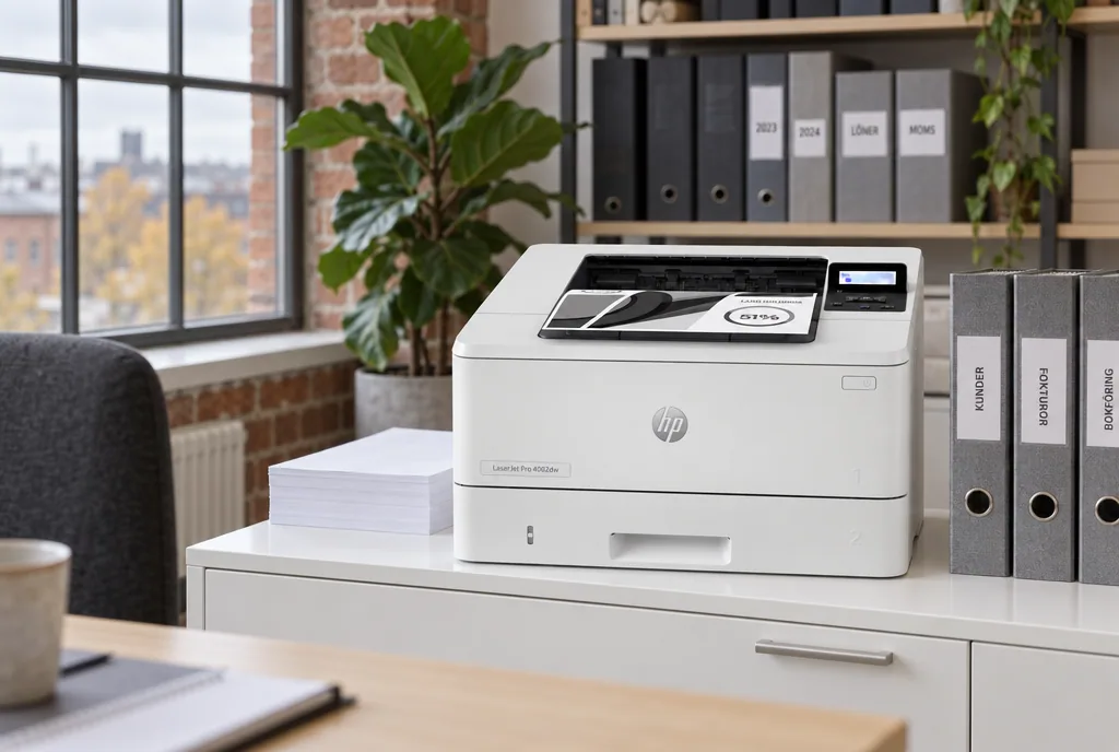 testx.se testar HP LaserJet Pro 4002dw: bästa för småföretag i vardagsmiljö