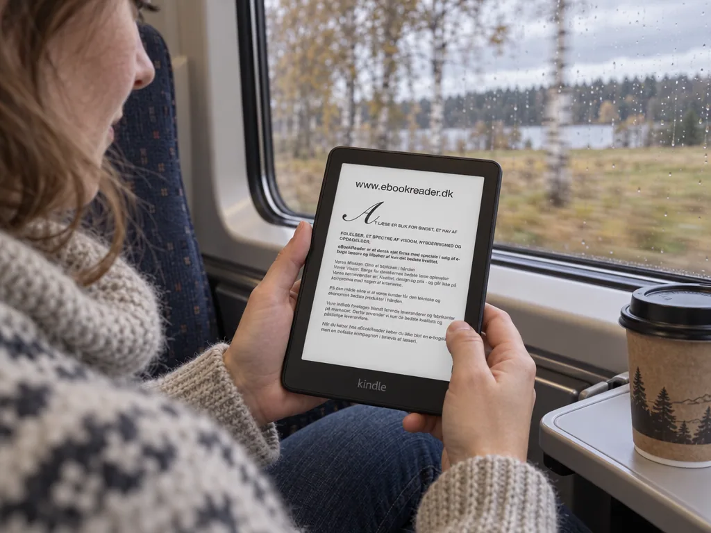 Användning läsplatta: Amazon Kindle Paperwhite (2024) i vardagen