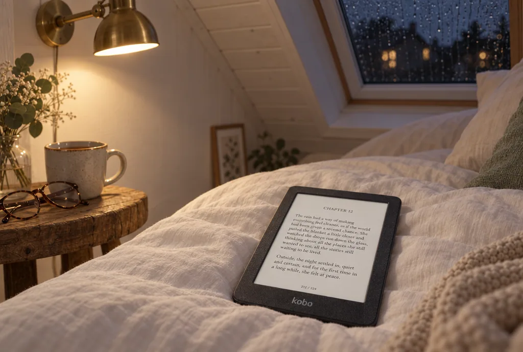 testx.se testar Kobo Clara Colour: bästa kompakta läsplatta i vardagsmiljö