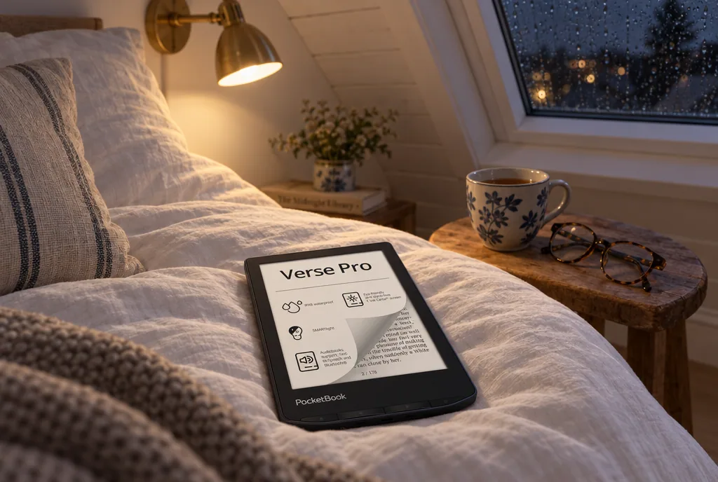 testx.se testar PocketBook Verse Pro: bästa billiga i vardagsmiljö