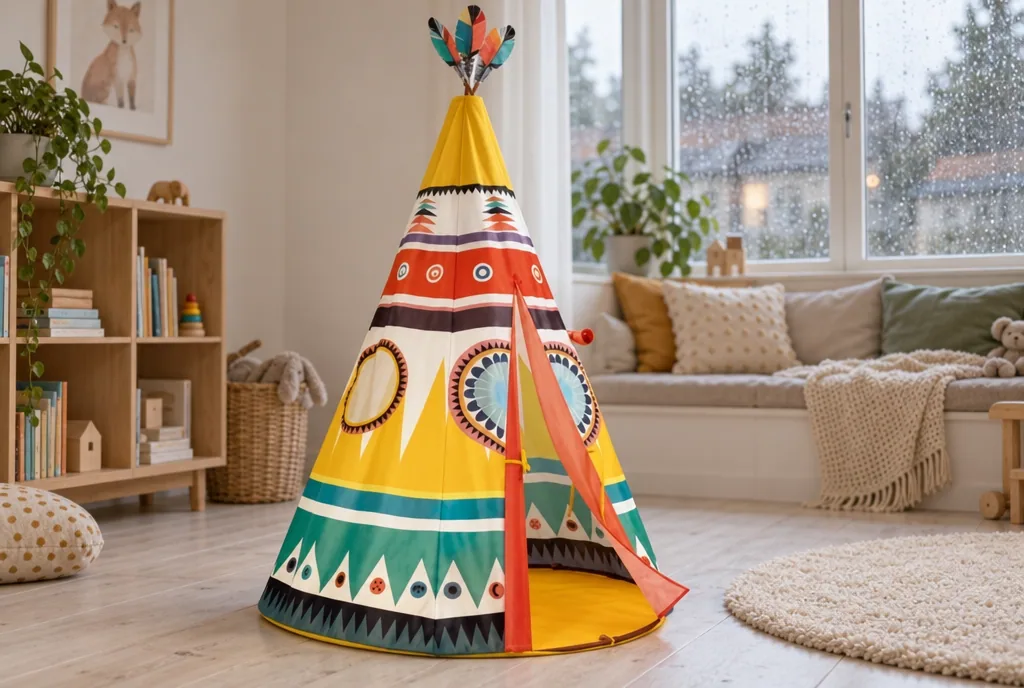 testx.se testar Djeco Tipi: bästa tipitältet i vardagsmiljö