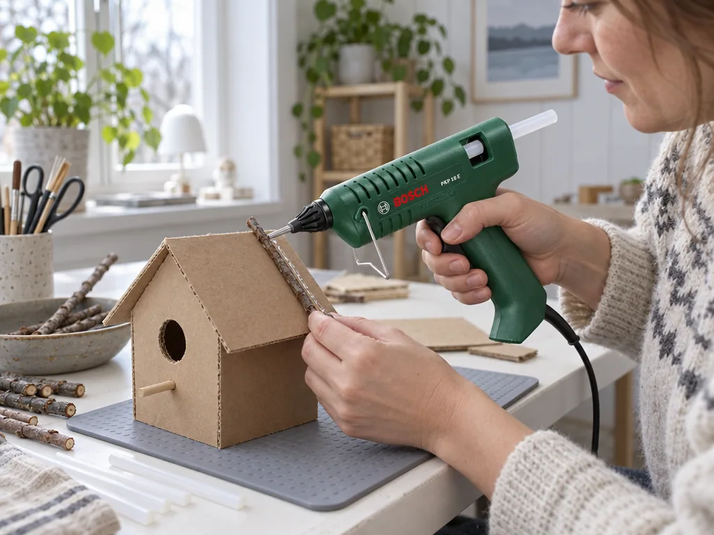 Användning limpistol: Bosch PKP 18 E i vardagen