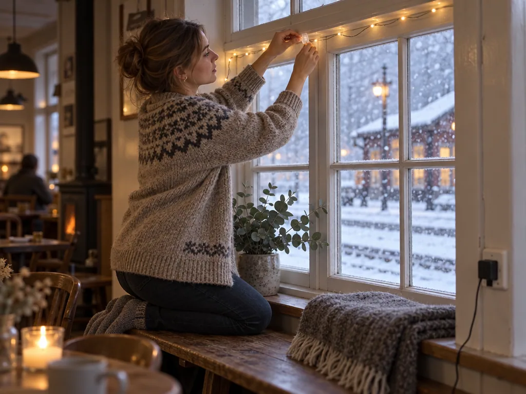 Användning ljusslinga: Konstsmide 6386 Micro 50 LED i vardagen