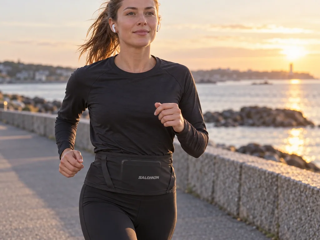 Användning löparbälte: Salomon High Pulse Belt i vardagen