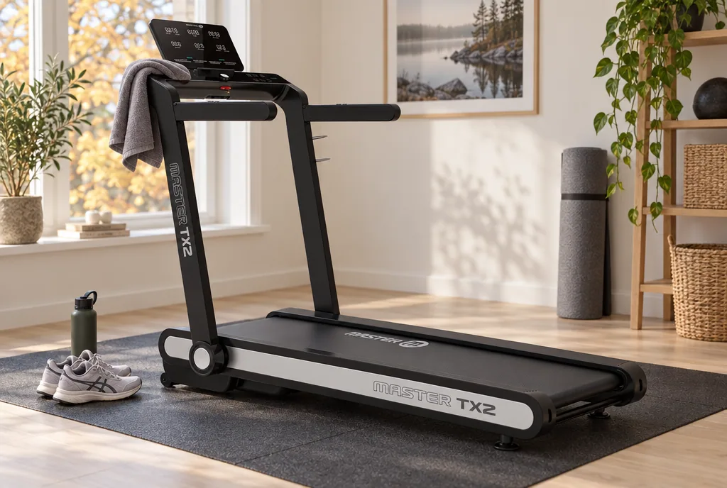 testx.se testar Master Fitness TX2 Slimline: bästa för små utrymmen i vardagsmiljö