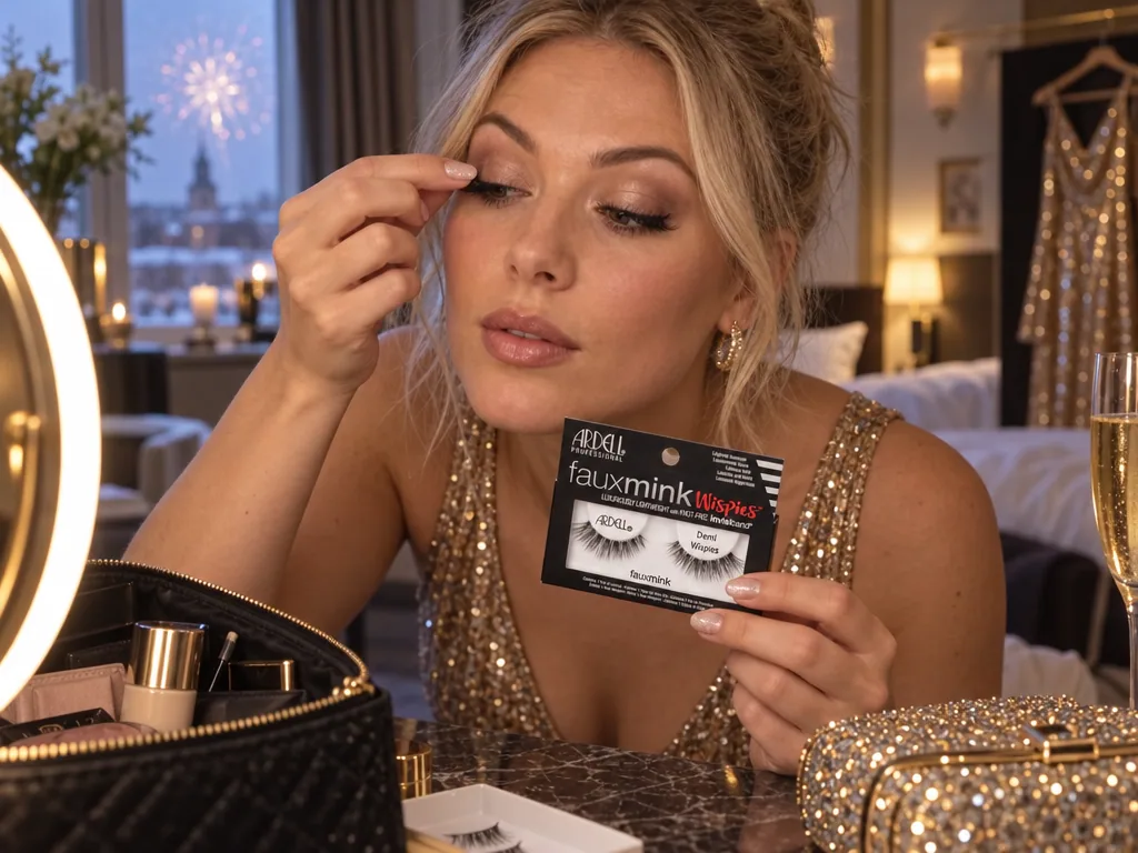 Användning lösögonfransar: Ardell Faux Mink Demi Wispies i vardagen