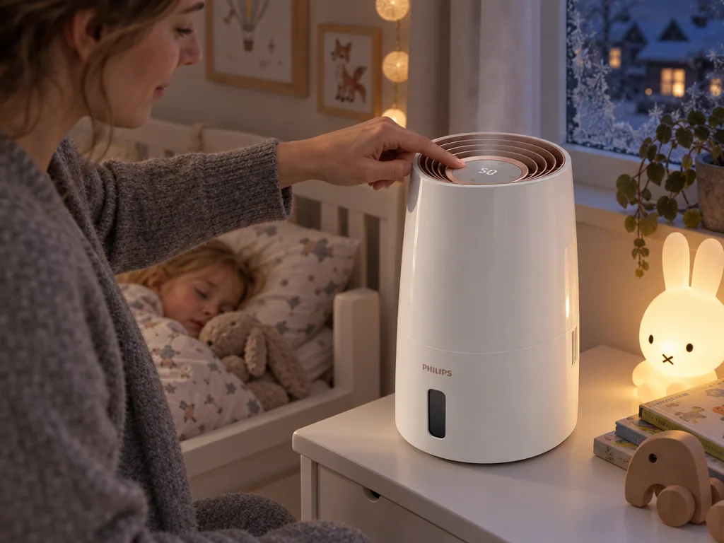 Användning luftfuktare: Philips HU3916/10 i vardagen
