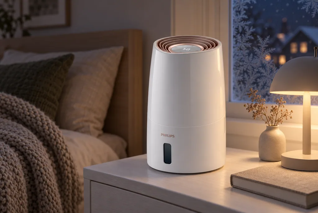 testx.se testar Philips HU3916/10: luftfuktare bäst i test i vardagsmiljö