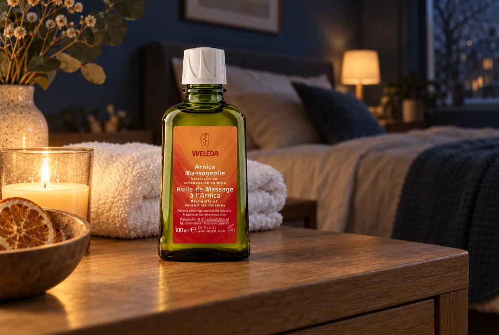 testx.se testar Weleda Arnica Massage Oil 100 ml: massageolja bäst i test i vardagsmiljö