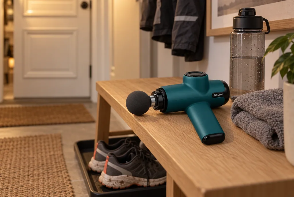 testx.se testar Beurer MG 99: massagepistol bäst i test i vardagsmiljö