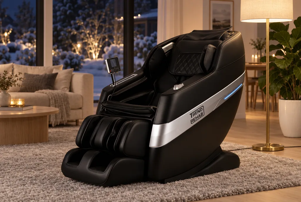 testx.se testar TrendRehab Massagestol Zero Gravity: bästa premiumvalet i vardagsmiljö