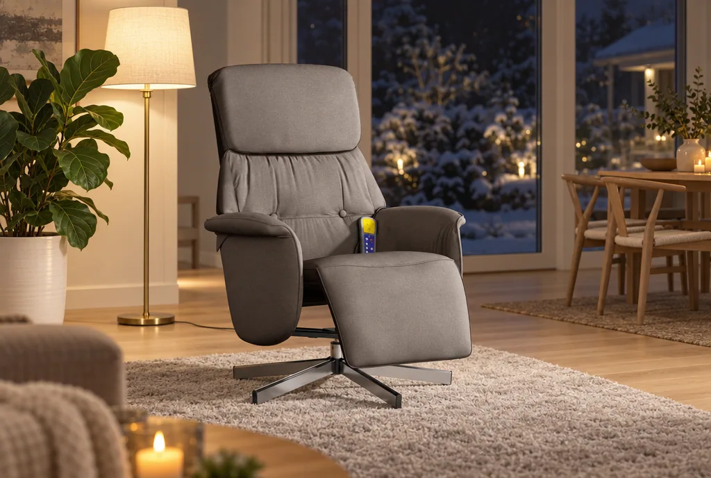 testx.se testar vidaXL Massagefåtölj med fotstöd: bästa billiga i vardagsmiljö