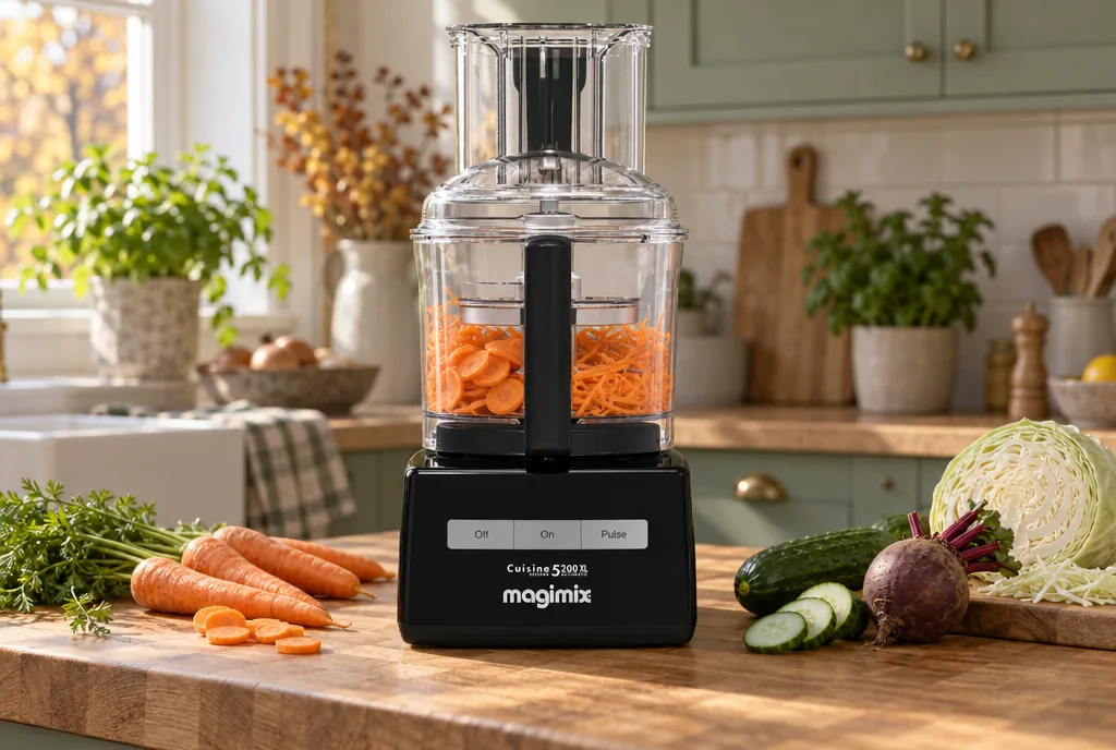 testx.se testar Magimix Premium CS 5200 XL Foodprocessor Black: bästa premiumvalet i vardagsmiljö
